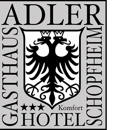 酒店 Hotel-gasthaus Adler 肖普海姆